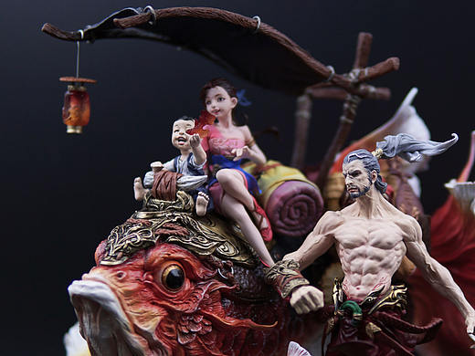 鱼将行  袁星亮作品           【Timo工作室涂装】