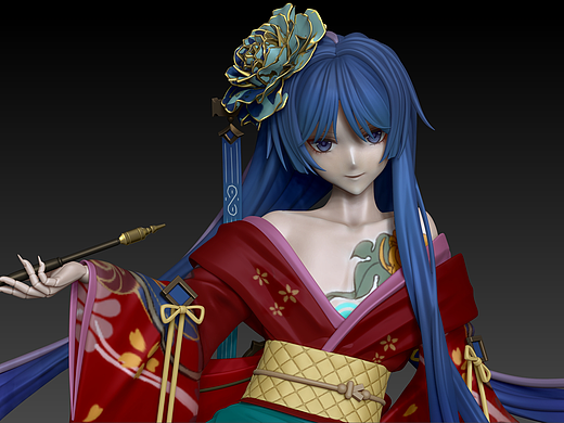 原神 散兵 花魁ver.