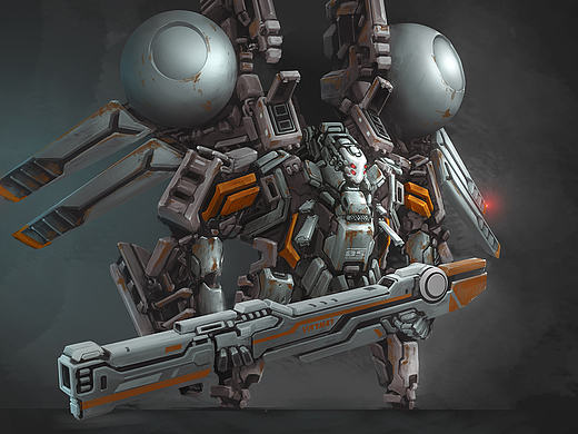 Mech 概念机甲设计 1707 