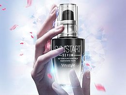 对光效把控有新的认识了加油加油服装 灯具 化妆品海报