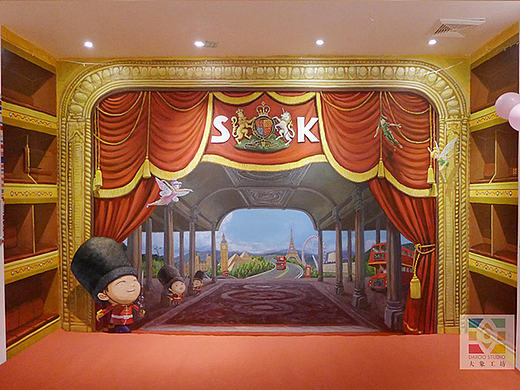 3D立体画 《梦想舞台》 陈旭南3D画