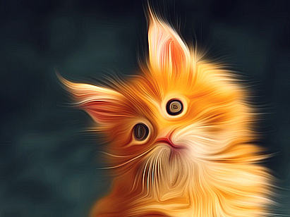 ps高锐化打造别样油画效果