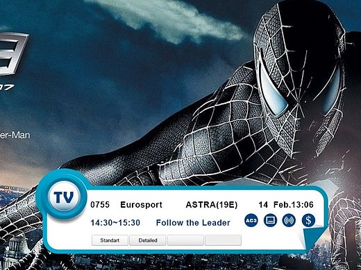 南美智利Claro盒子界面风格设计