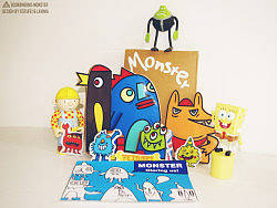 概念書籍裝幀﹣MONSTER