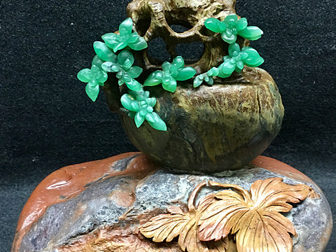 青田石雕艺术品