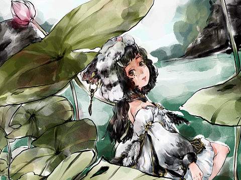 剑三同人图~（个人主页-ZMzMyNTM2NDQ=） - 创作习作 - 站酷设计师长岚原创素材 - 站酷ZCOOL