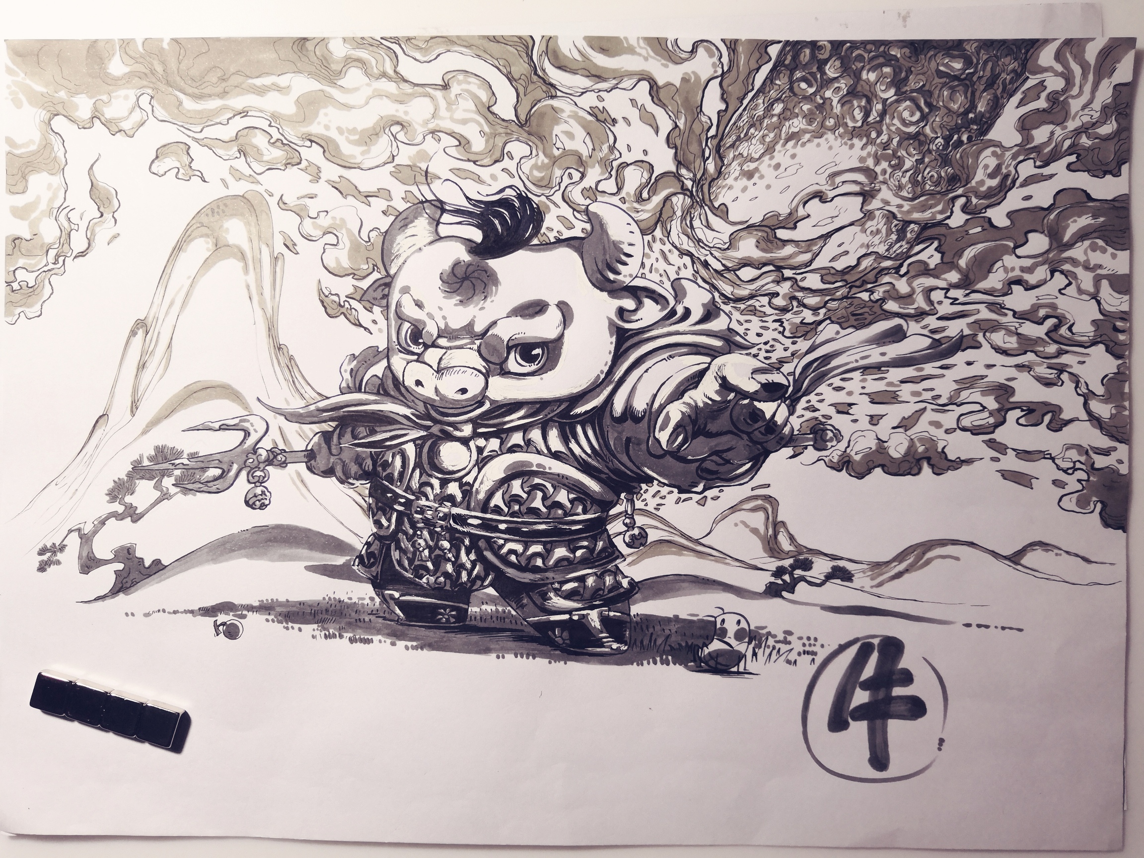 手绘西游之牛魔王