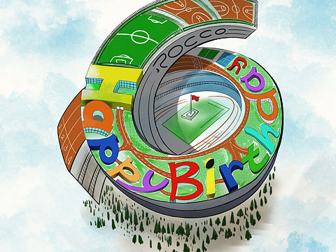 6歲生日卡（個人主頁-ZNjA3MDE3MDg=） - 創(chuàng)作習作 - 站酷設計師jiqisheng原創(chuàng)素材 - 站酷ZCOOL