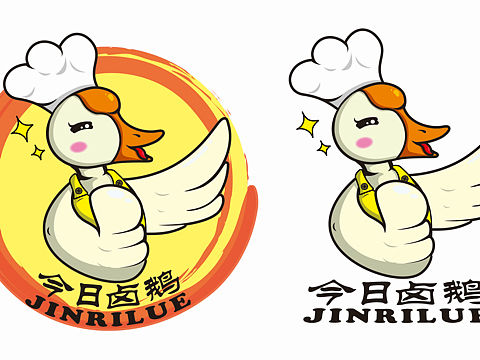 鹵鵝logo...（個(gè)人主頁(yè)-ZNDk4NTExNDQ=） - Logo - 站酷設(shè)計(jì)師王多魚(yú)QAQ_原創(chuàng)素材 - 站酷ZCOOL