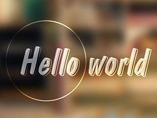 Hello world