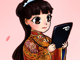 受托画的MM漫画像-2（Q版）