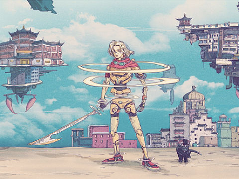 改造人基尔（个人主页-ZMzM0MjU5Mjg=） - 商业插画 - 站酷设计师黑色星球男孩原创素材 - 站酷ZCOOL