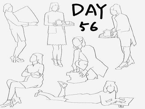 day56@速写班长 #速写60天挑战赛#