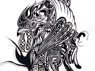 图案——公鸡