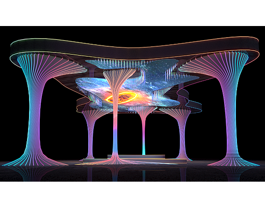 《海市奇幻夜》（個(gè)人主頁-ZNjQxMjQ5ODA=） - 舞臺美術(shù) - 站酷設(shè)計(jì)師雷佳宇原創(chuàng)素材 - 站酷ZCOOL