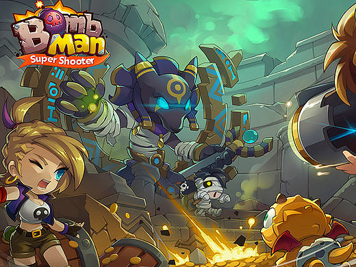 弹弹岛2 宣传海报 步骤图