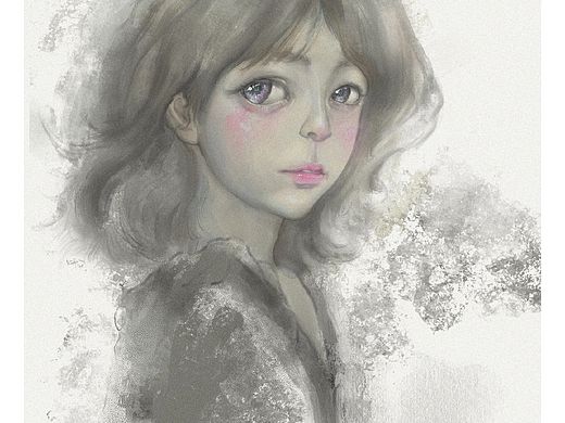 一个女孩，嘿嘿嘿(*˘︶˘*).｡.:*♡