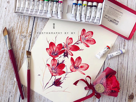 小花的水彩～姹嫣荆棘～