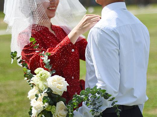 小清新婚纱照