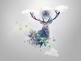 交作業(yè)-抽象鹿