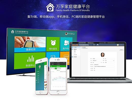 一款APP——TV版、PC版、手机移动端、微信公众号