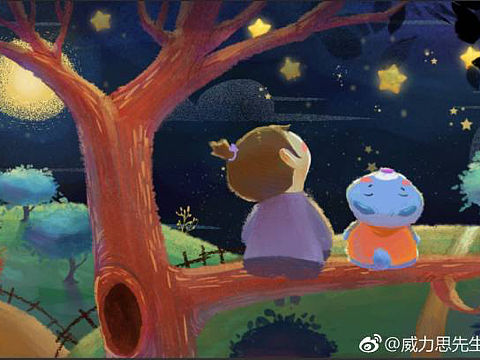 晚安～（个人主页-ZMzA3ODIxNDQ=） - 儿童插画 - 站酷设计师SharonYan原创素材 - 站酷ZCOOL