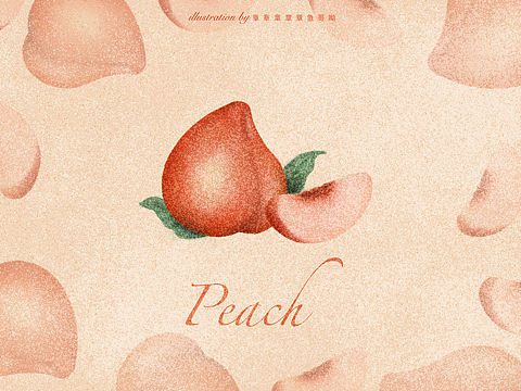 复古写实风格水果