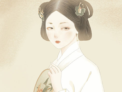 少女（個人主頁-ZMzY1Njc0ODg=） - 創(chuàng)作習作 - 站酷設計師TokiZhou原創(chuàng)素材 - 站酷ZCOOL
