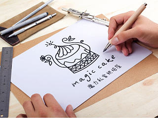 magic cake-品牌logo设计提案