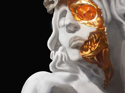 ps信球货的第一和第二张绘画