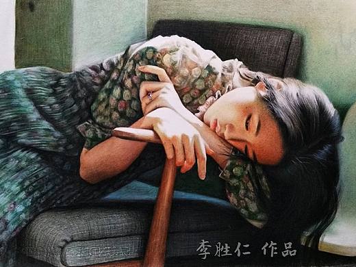 阳光下的女孩