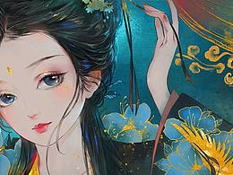 古风插画习作