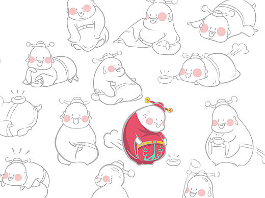 原创作品——汤圆财神