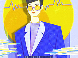 扁平風(fēng)肌理插畫頭像合集