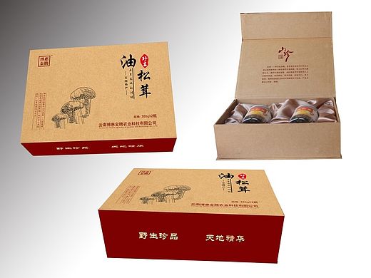 云南特产包装   云南菌包装  油松茸包装