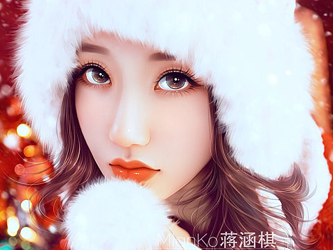圣诞节🎄写真手绘