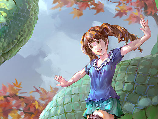 青蛇与白蛇（个人主页-ZMTkwMDQ3NDg=） - 创作习作 - 站酷设计师gasone原创素材 - 站酷ZCOOL