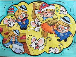 繪本故事《膽小先生》