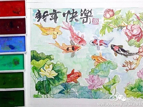 水彩贺卡～（个人主页-ZMTcxNTE5MDg=） - 创作习作 - 站酷设计师Shireen琳儿原创素材 - 站酷ZCOOL