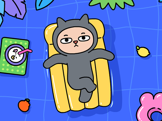 古德貓IP（個(gè)人主頁(yè)-ZNjAyNzc4ODg=） - IP形象 - 站酷設(shè)計(jì)師嗚哩啦咔嘣MOMO原創(chuàng)素材 - 站酷ZCOOL