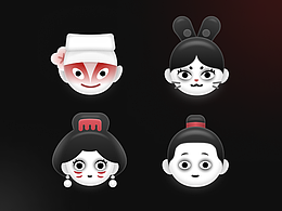 鵝鵝鵝頭像圖標設計