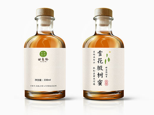 田员外蜂蜜包装