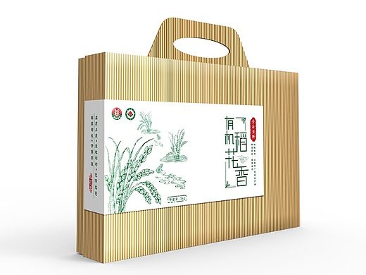 深圳有机食品包装设计公司/深圳有机米包装盒设计公司/深圳胚芽米包装设计公司