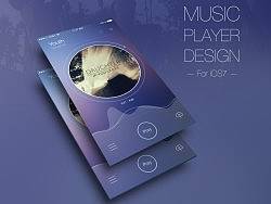 音乐播放器概念设计 For iOS7