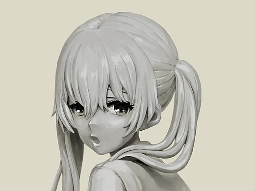 石膏头像板绘练习（个人主页-ZNDc4NDU5ODg=） - 创作习作 - 站酷设计师猫猫归大树原创素材 - 站酷ZCOOL