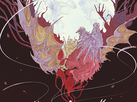 月狂病（个人主页-ZNTkyNDgxMDg=） - 艺术插画 - 站酷设计师蓖麻开发999原创素材 - 站酷ZCOOL