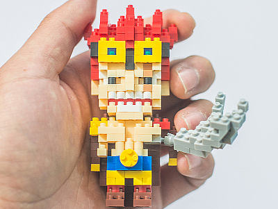 海贼王超新星系列微积木作品