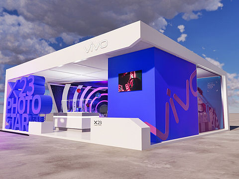 vivoX23/线下路演/活动策划/展台设计/线下传播互动