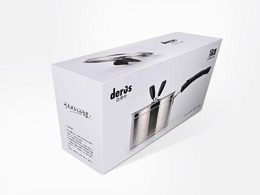 厨具品牌迪乐仕Deros标志，包装设计