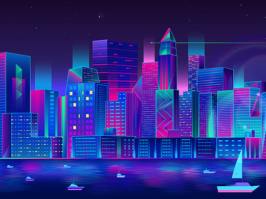 城市插画